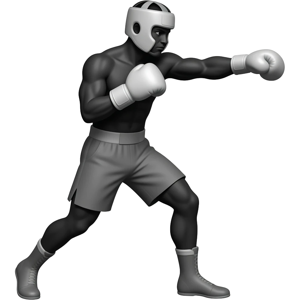 boxing shadow emoji