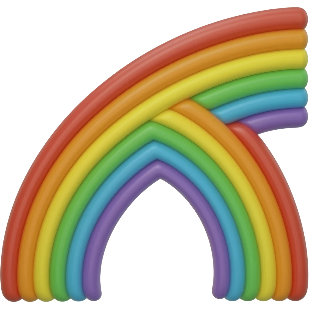 emoji rainbow emoji