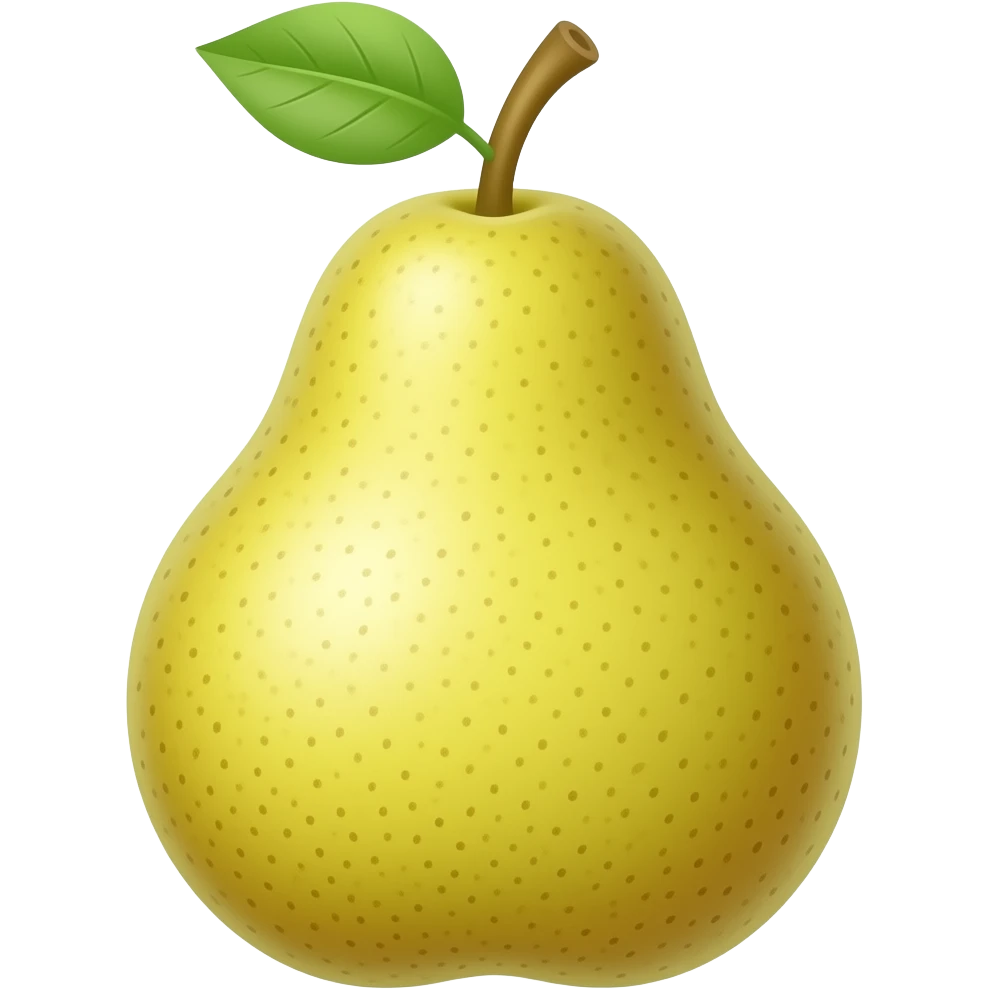 Pear emoji