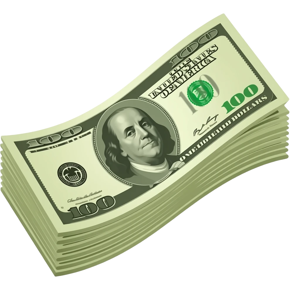 dollars emoji