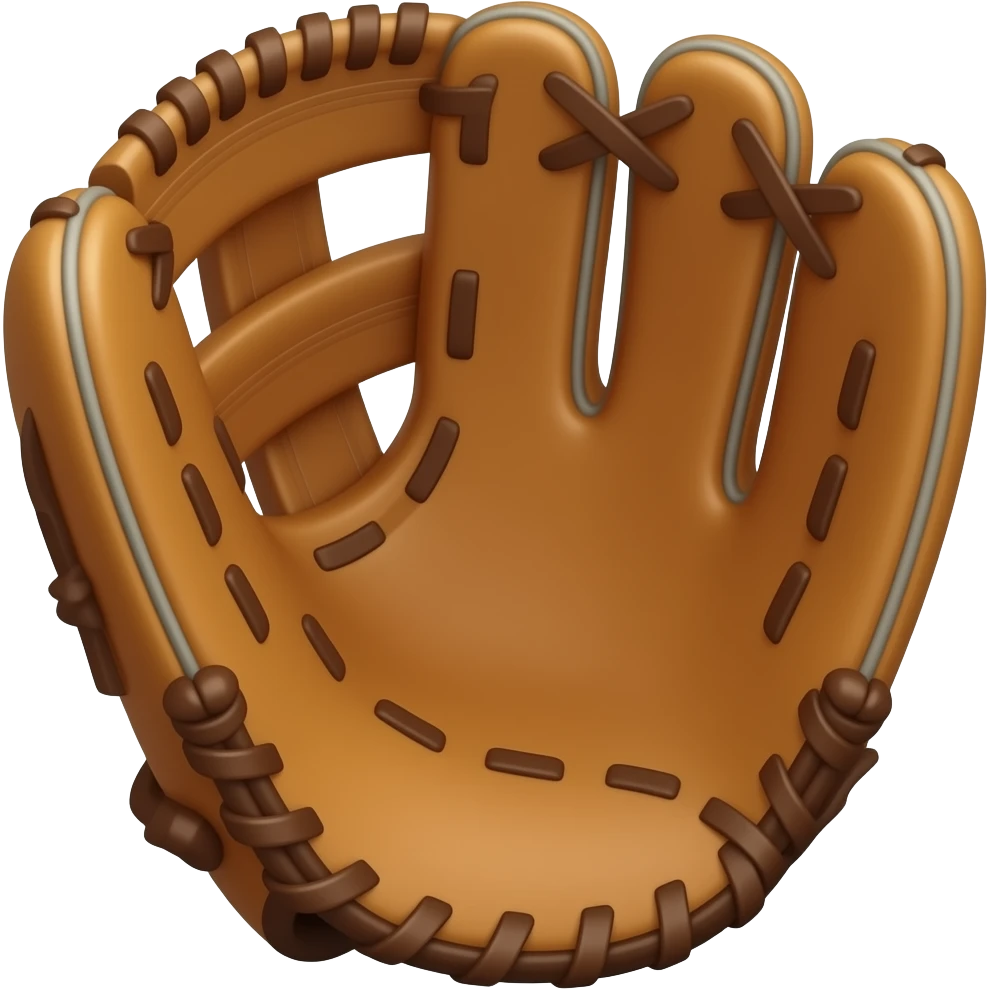 Baseball glove emoji