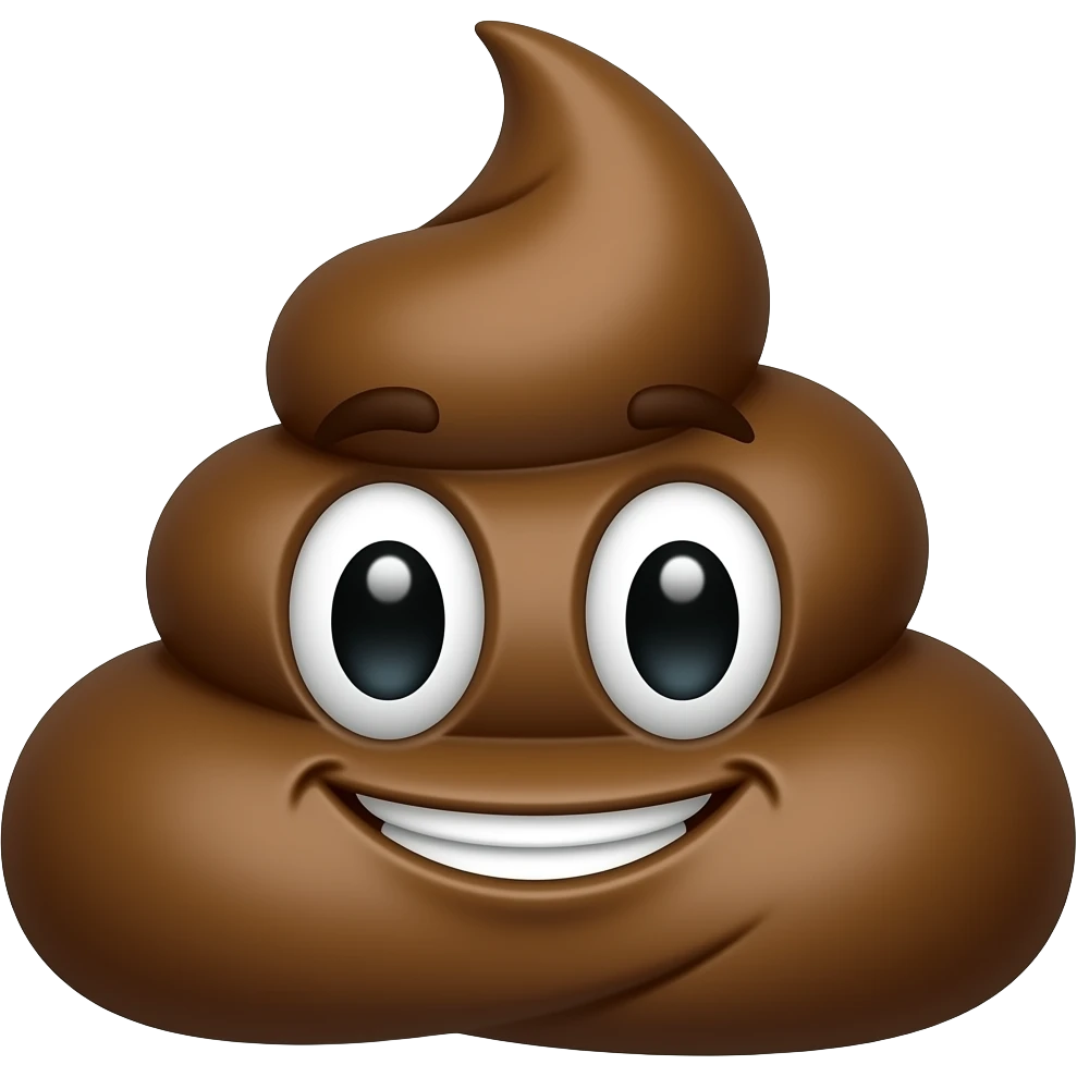 Cacca dura emoji