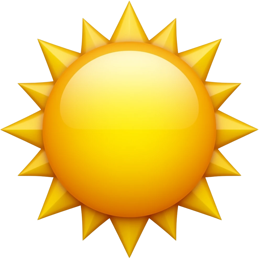 sun emoji