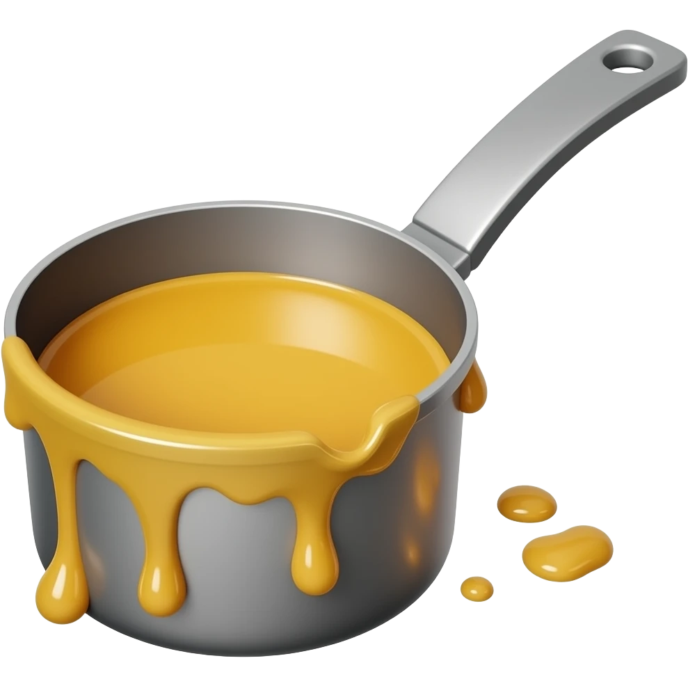 melted jelly in making emoji