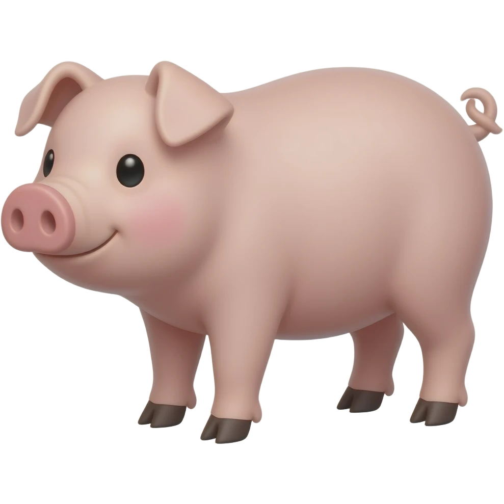 make it pig emoji