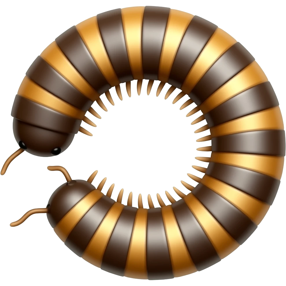 Millipede emoji