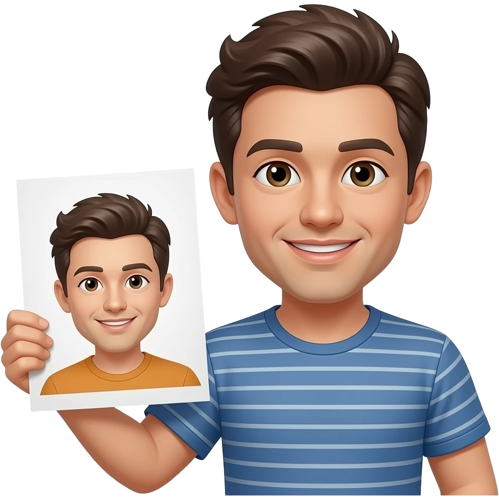 scriptwriter with paper emoji