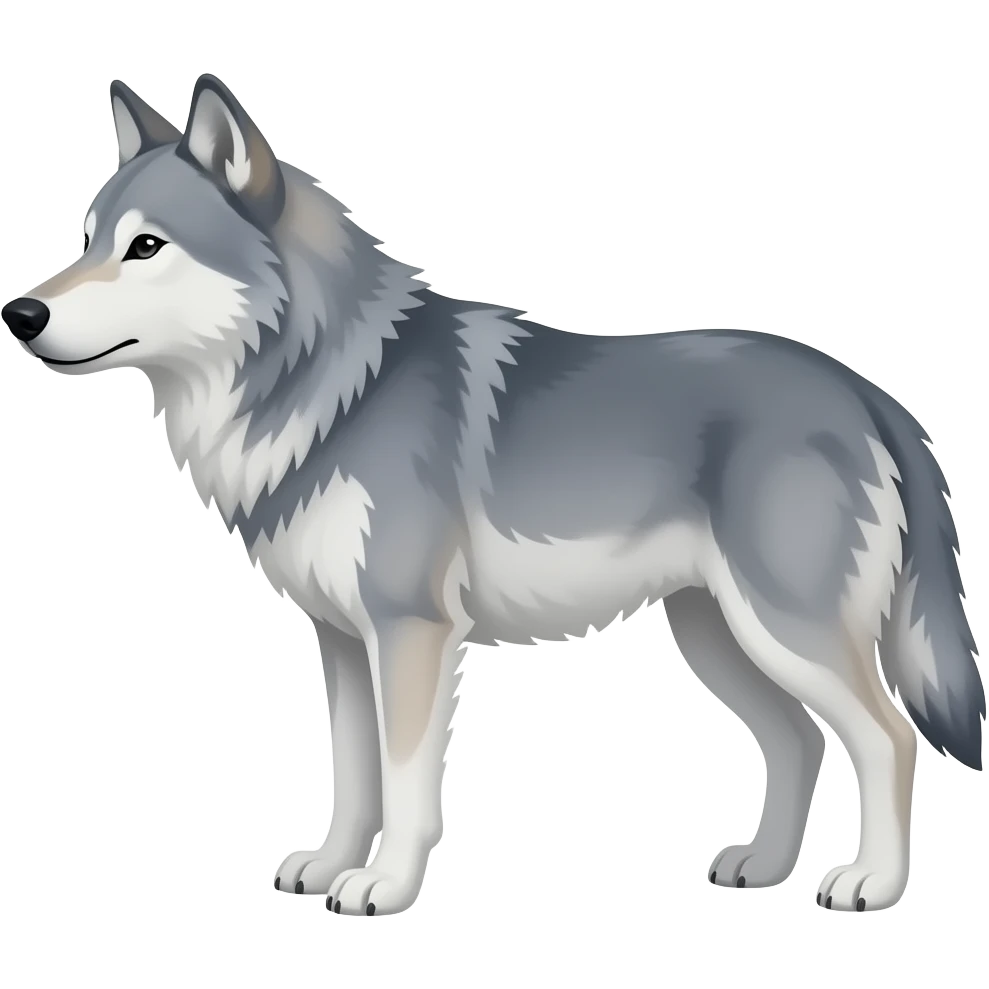 lone wolf emoji