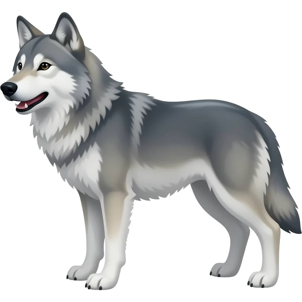 Wolf emoji