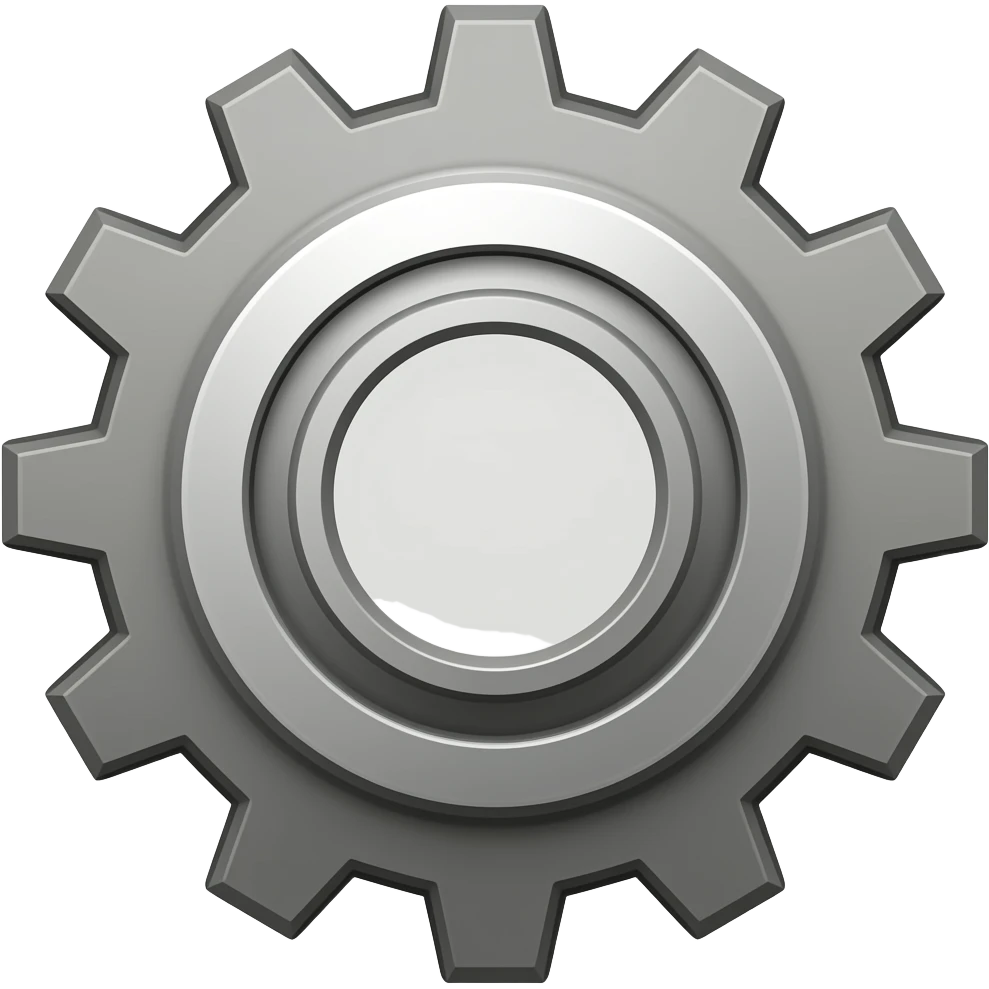 gear wheel emoji