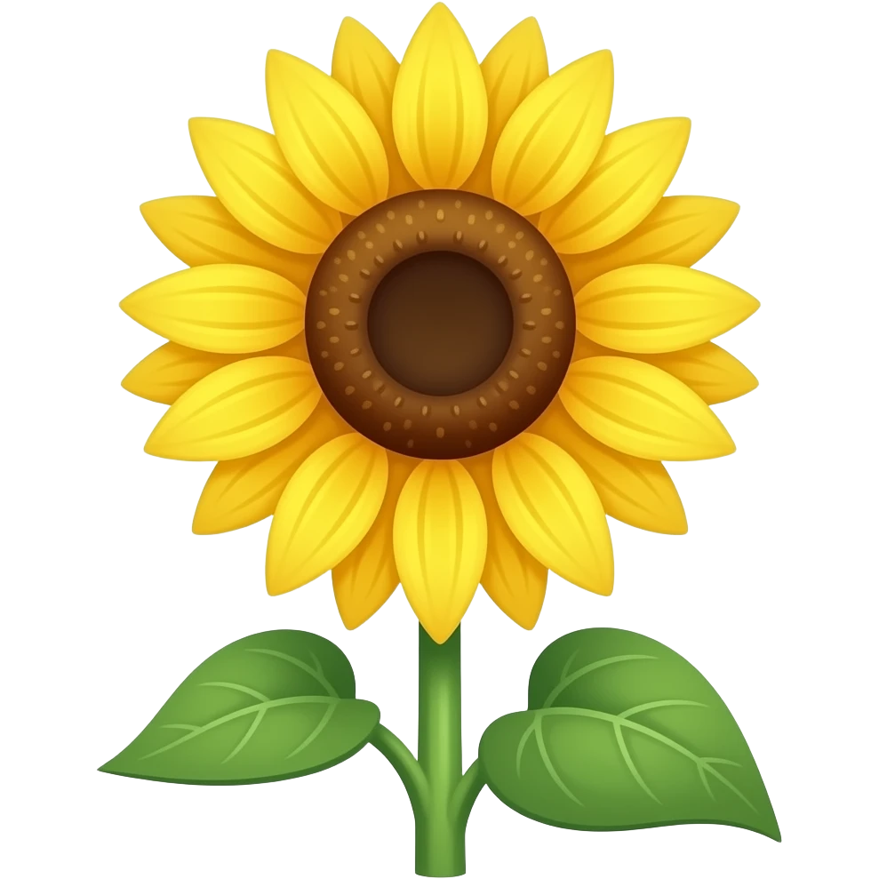 tall Sunflower emoji