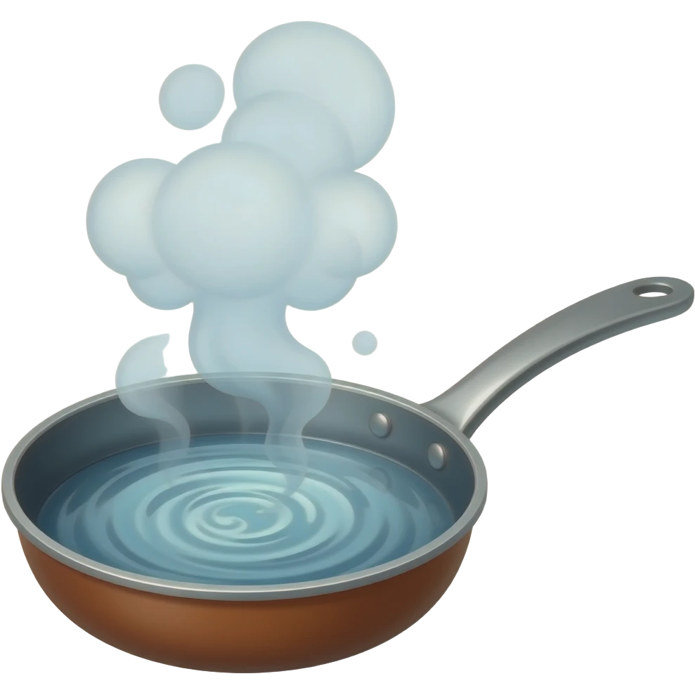 boiling pan emoji