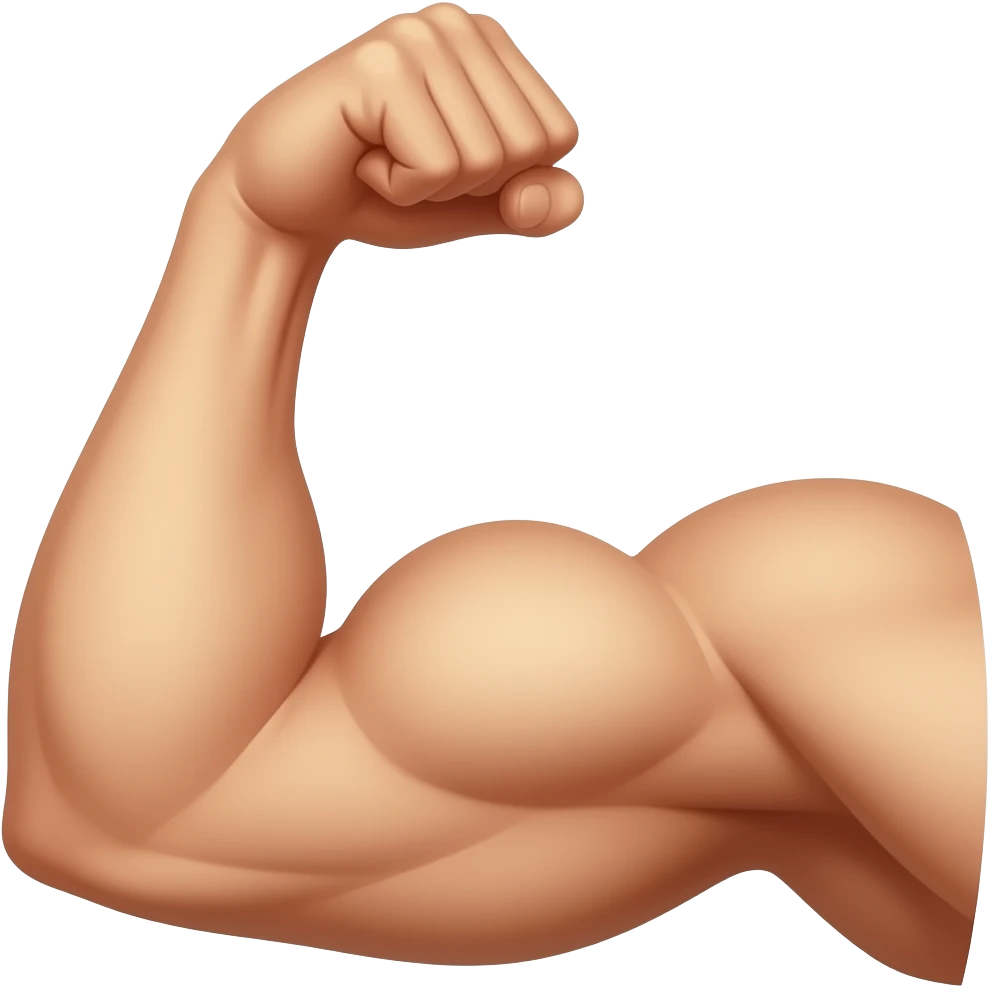 arm muscles emoji