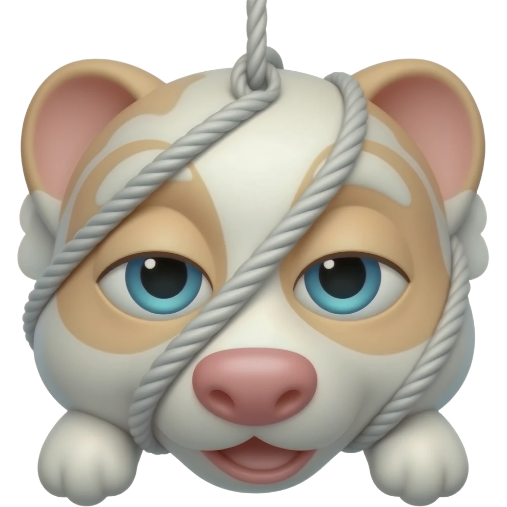 Hanging myself emoji