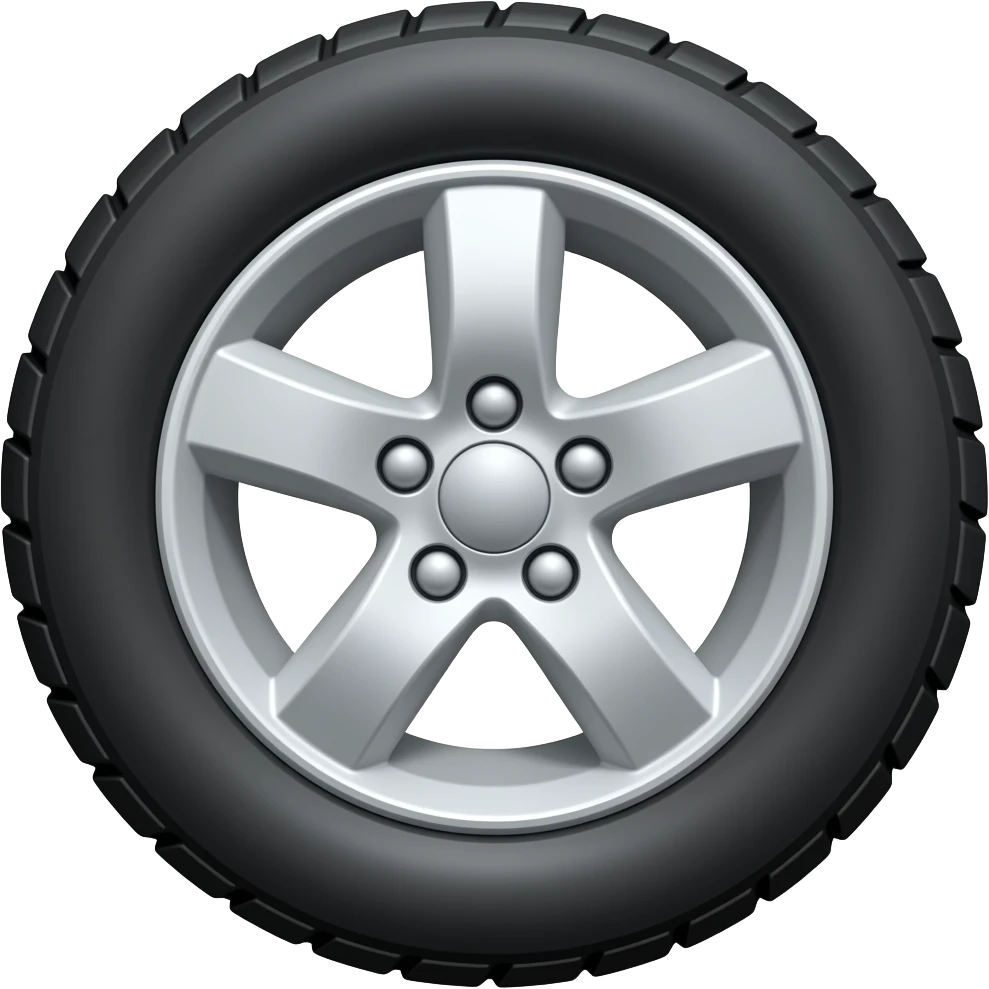 winter tires emoji