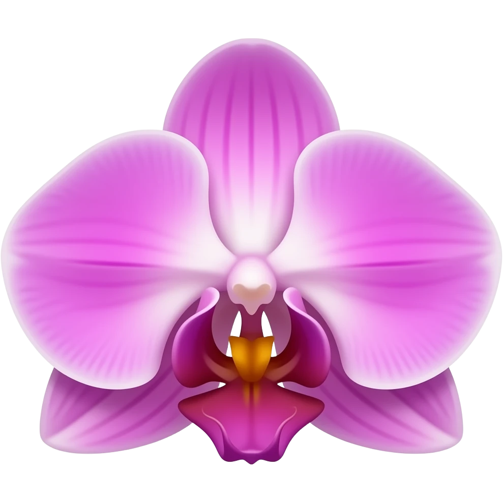 Orchid emoji