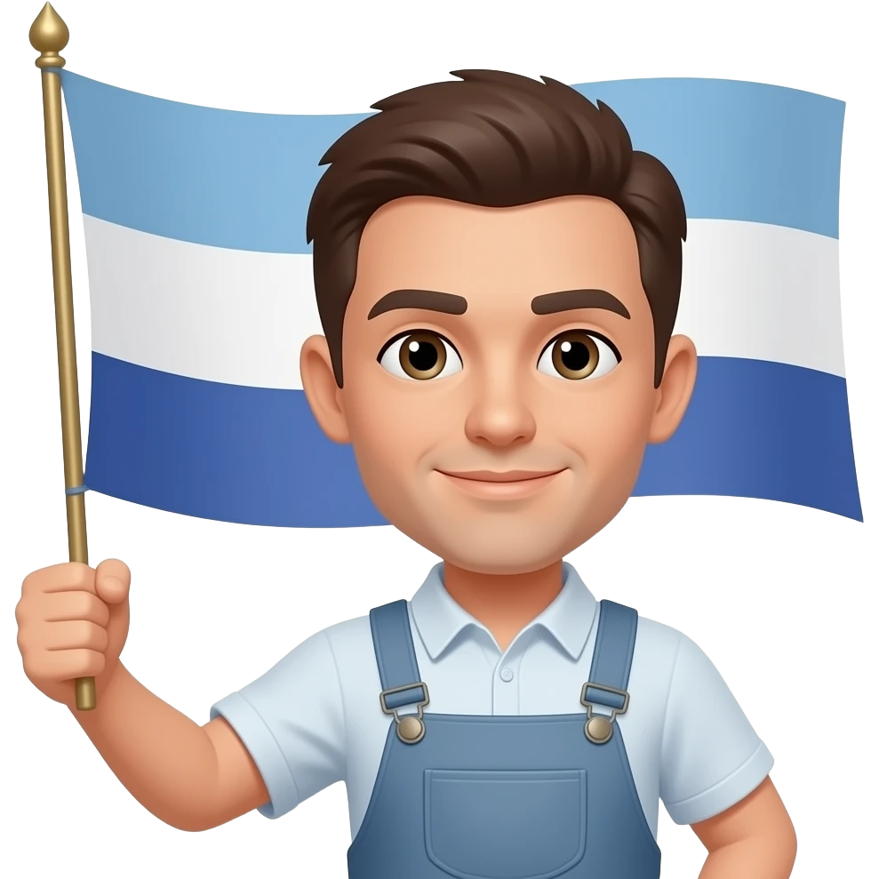 Флаг гюйс emoji