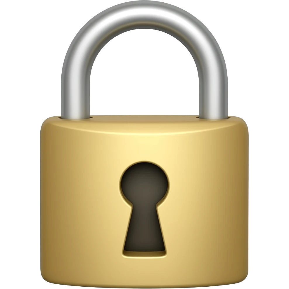 lock emoji