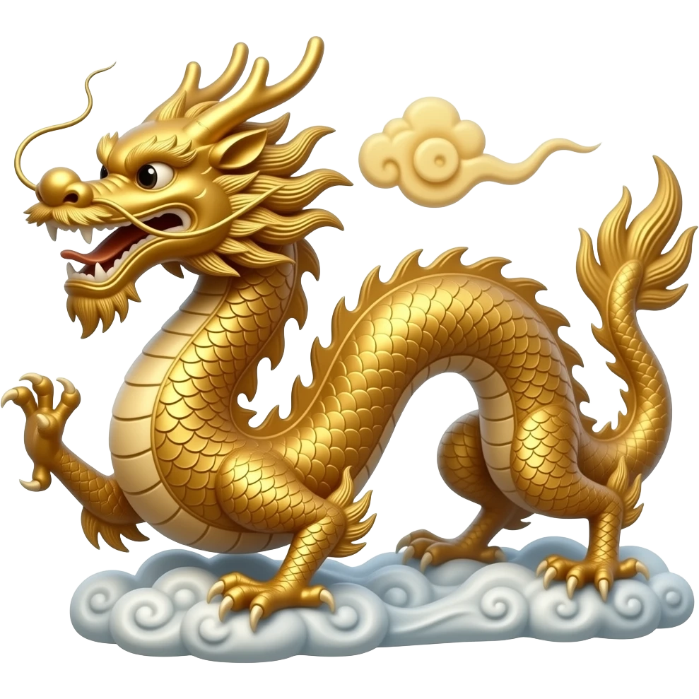 chinese dragon statue emoji
