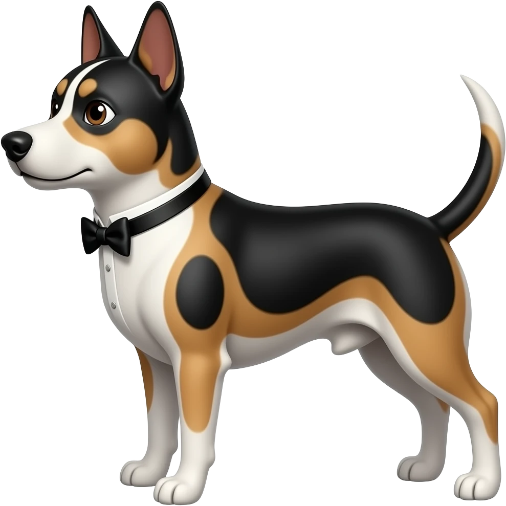 tuxedo dog emoji