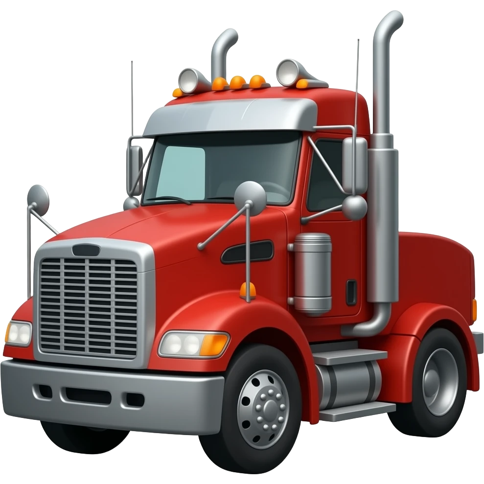 A Red Truck emoji