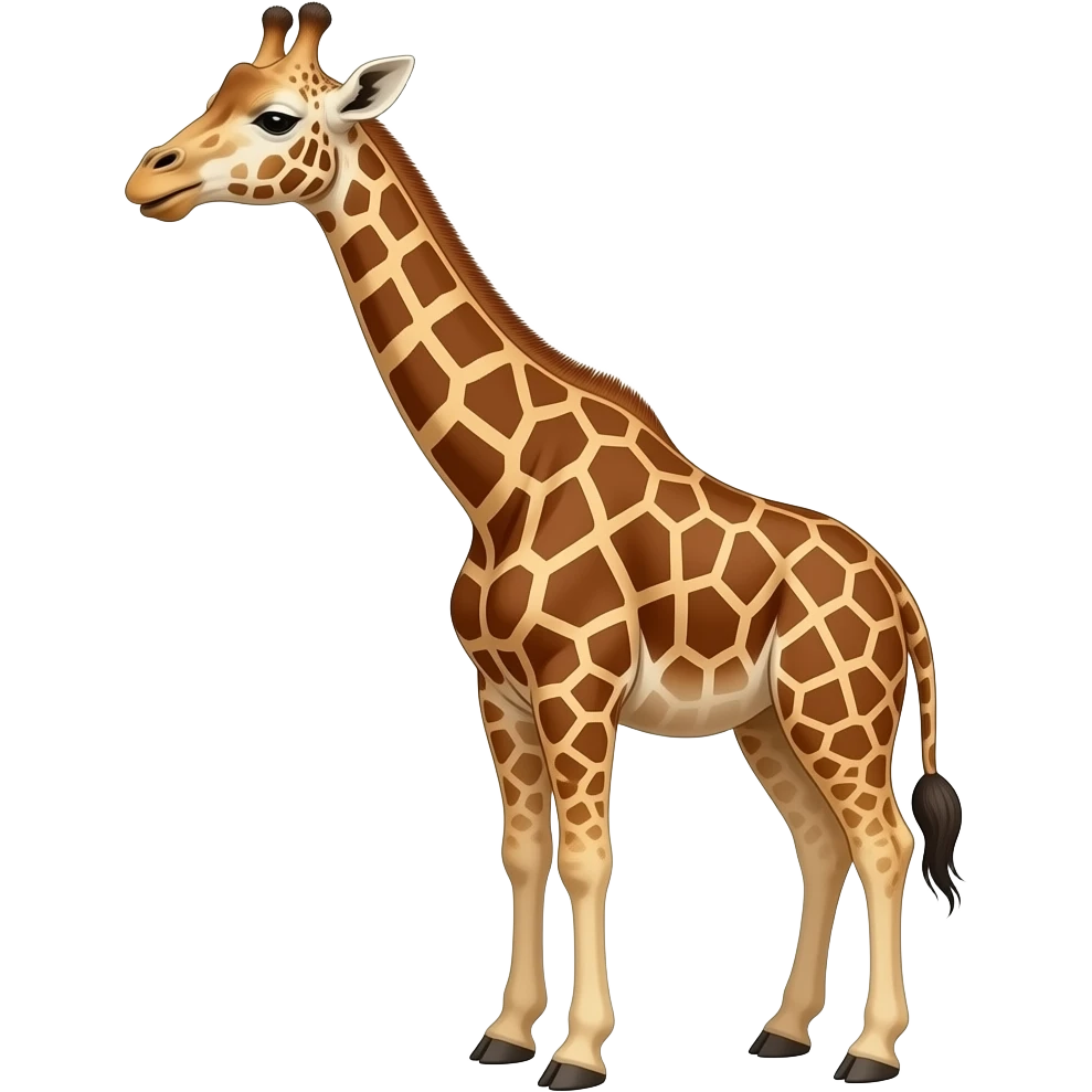 Giraffe being choked emoji