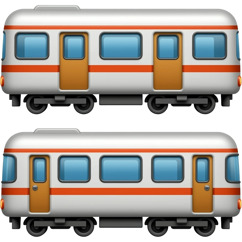 🚂🚃🚃 emoji