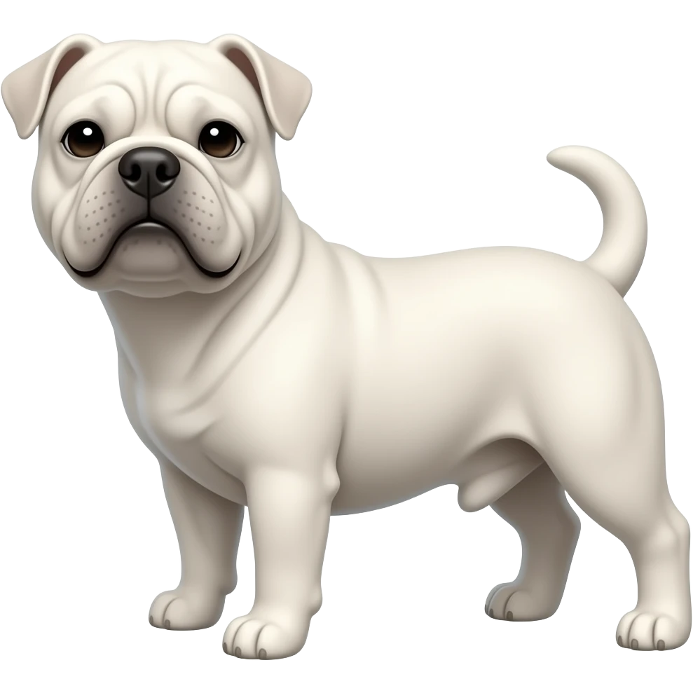 Pibble blanco emoji