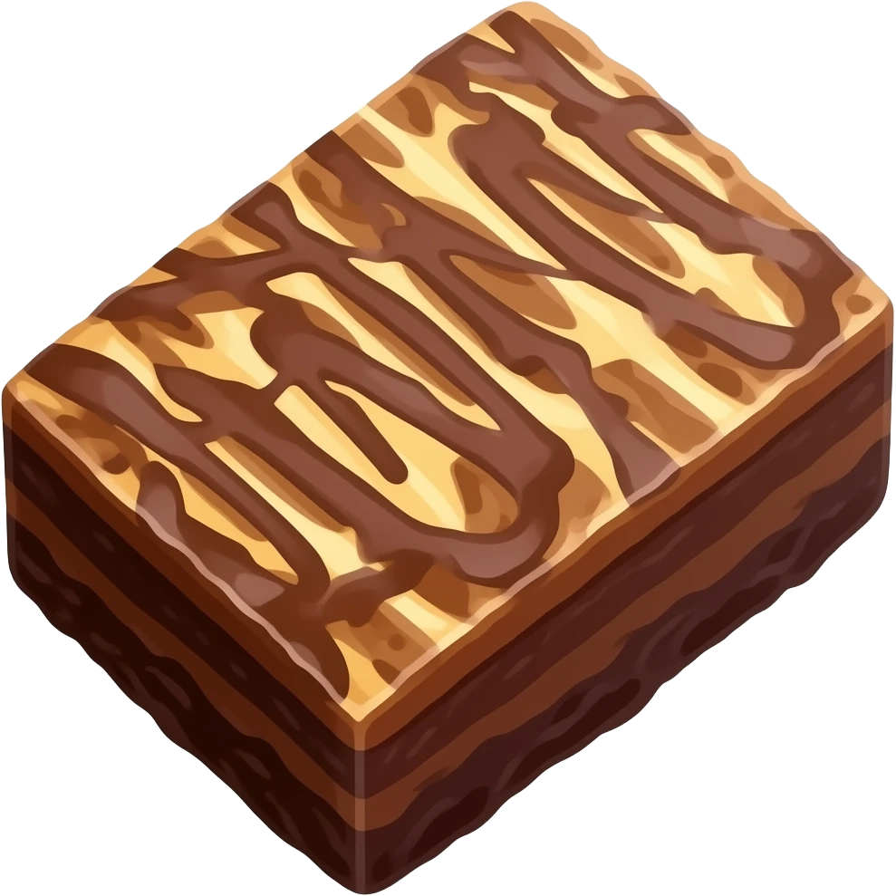 marbled brownie dessert emoji emoji | AI Emoji Generator
