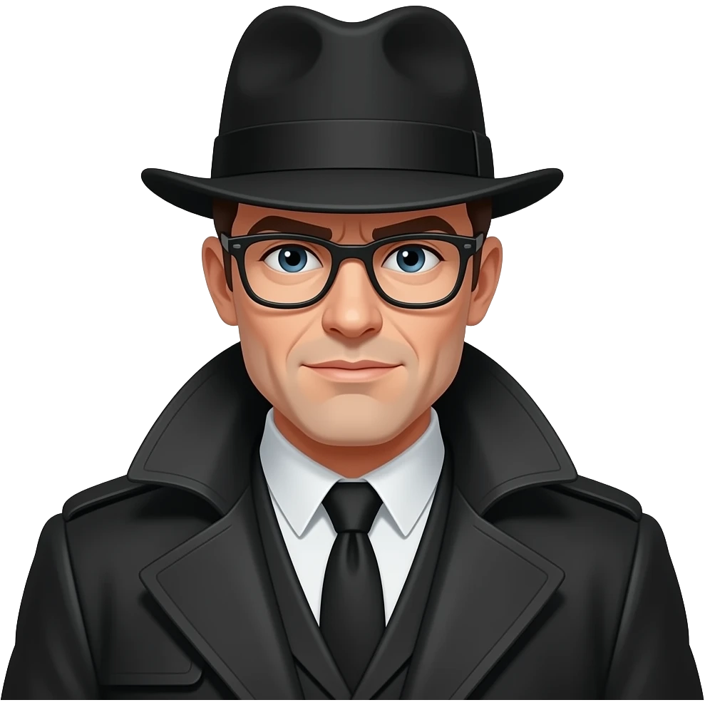black noir emoji