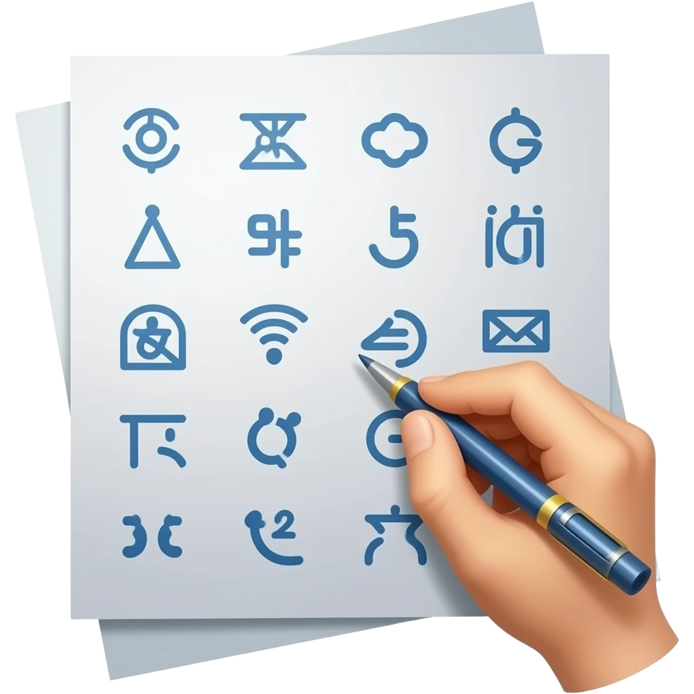 Secret language emoji