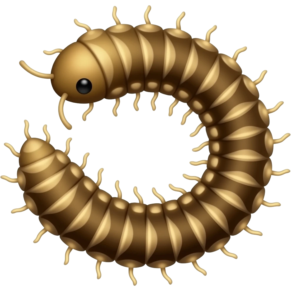 Centipede emoji