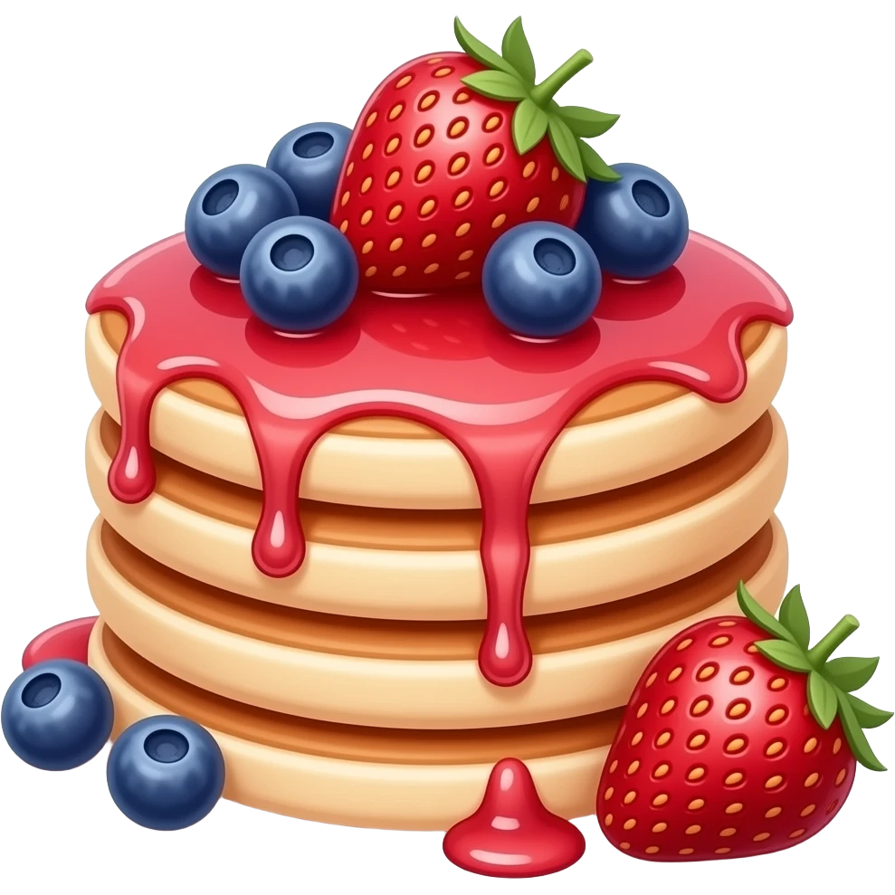 Light Pink pancakes emoji