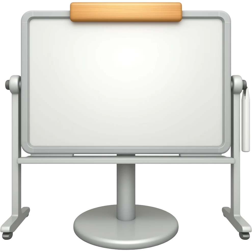 Whiteboard emoji