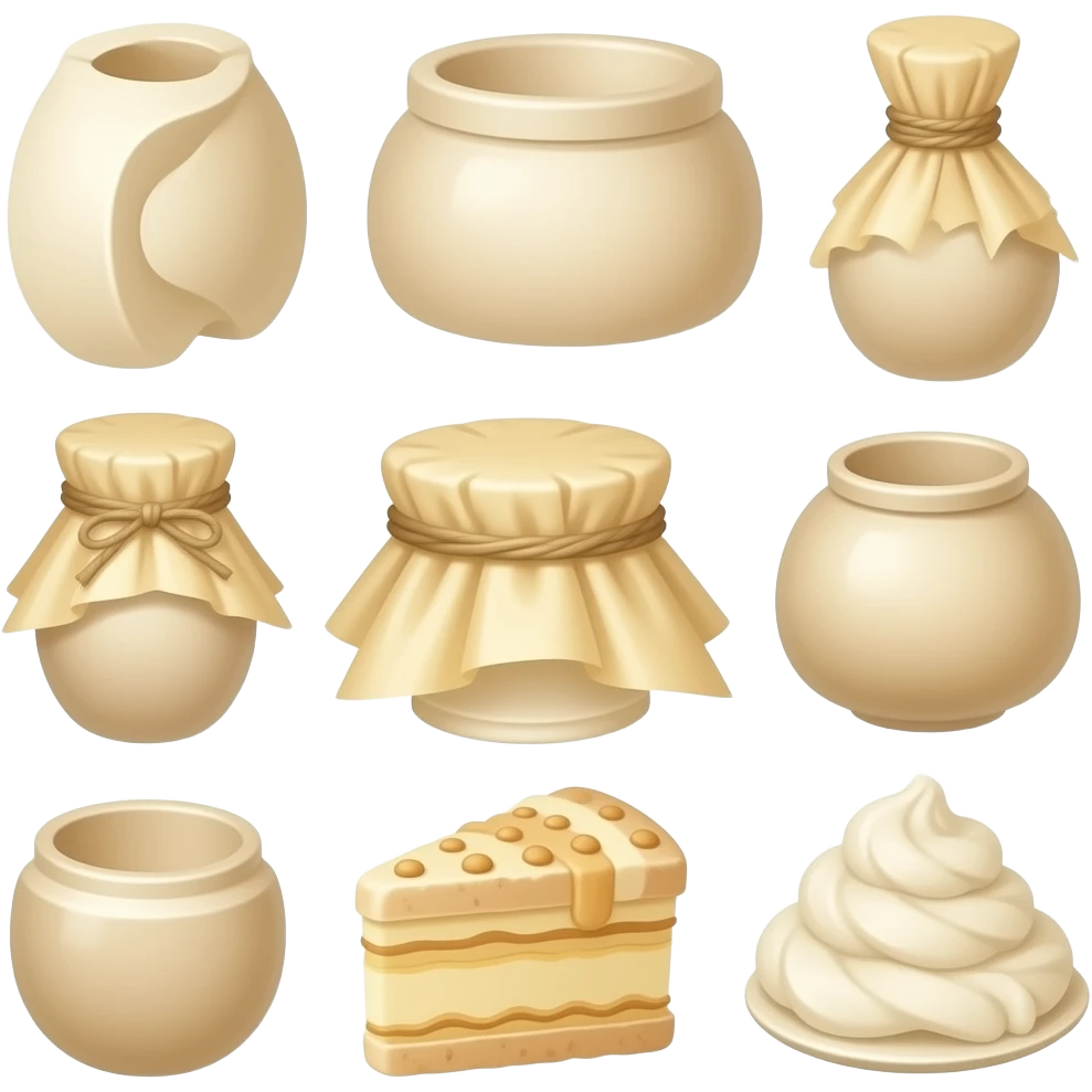 Beige stuff emoji