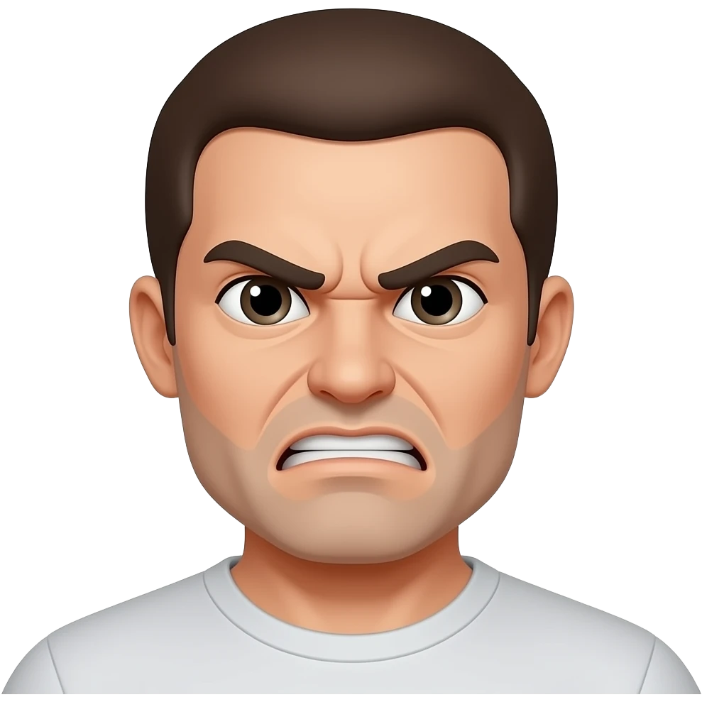 Angry emoji