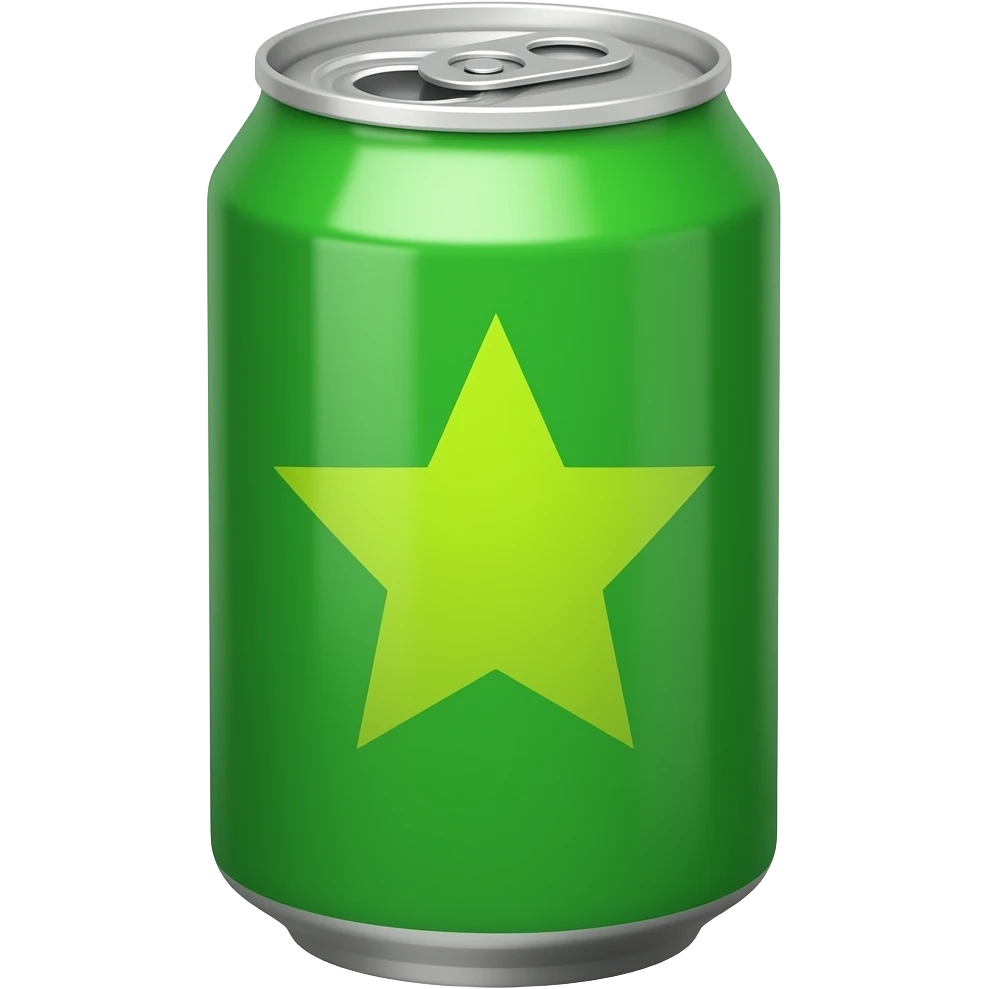drink can green emoji