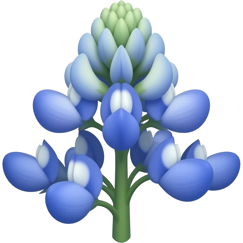 Bluebonnet emoji