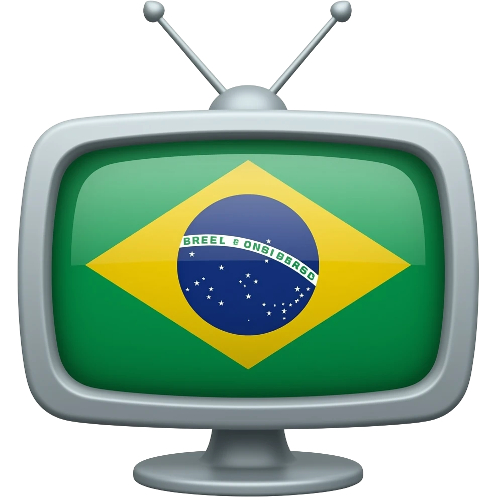 Tv Brasil animada logo emoji