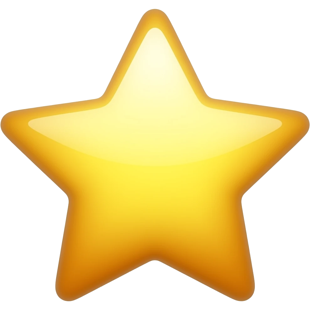 звезда светящаяся emoji