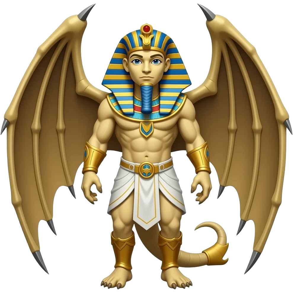 Sphinx monster with wings emoji