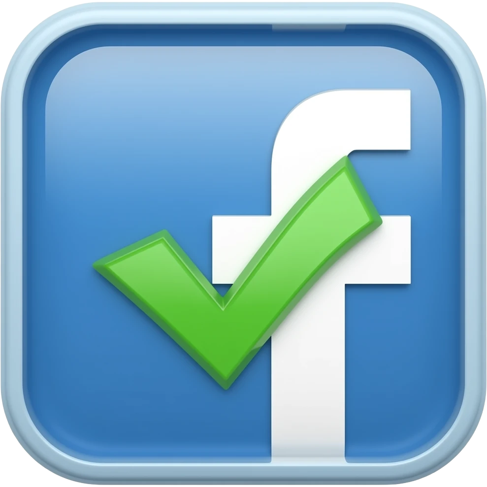 Facebook verification badge emoji