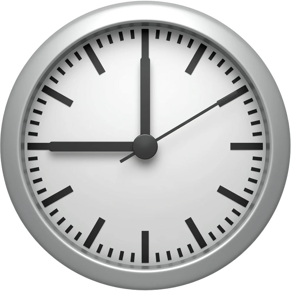 reloj emoji