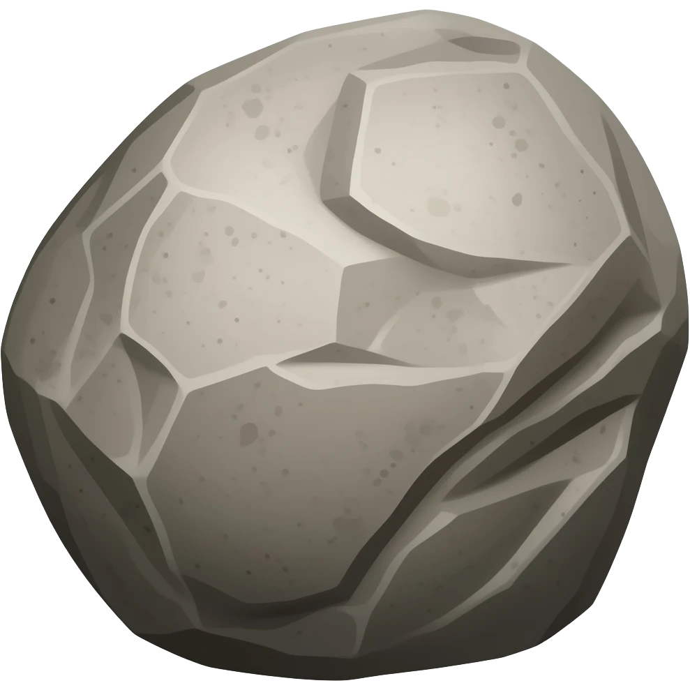 BOULDER emoji