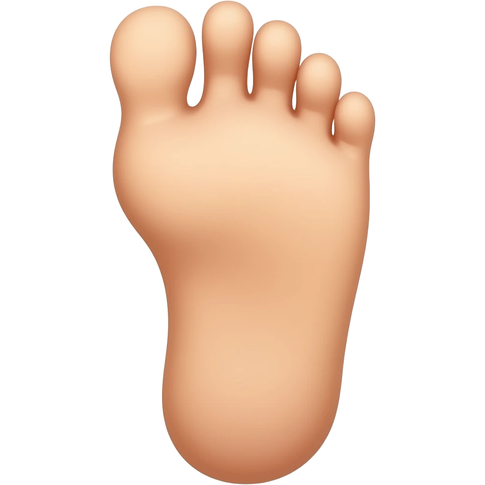 foot emoji