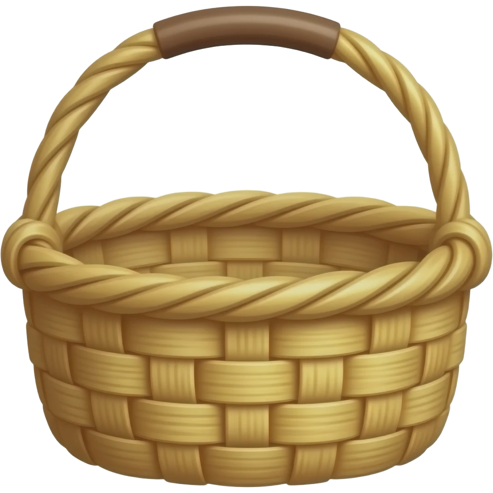 basket for vegetables empty emoji