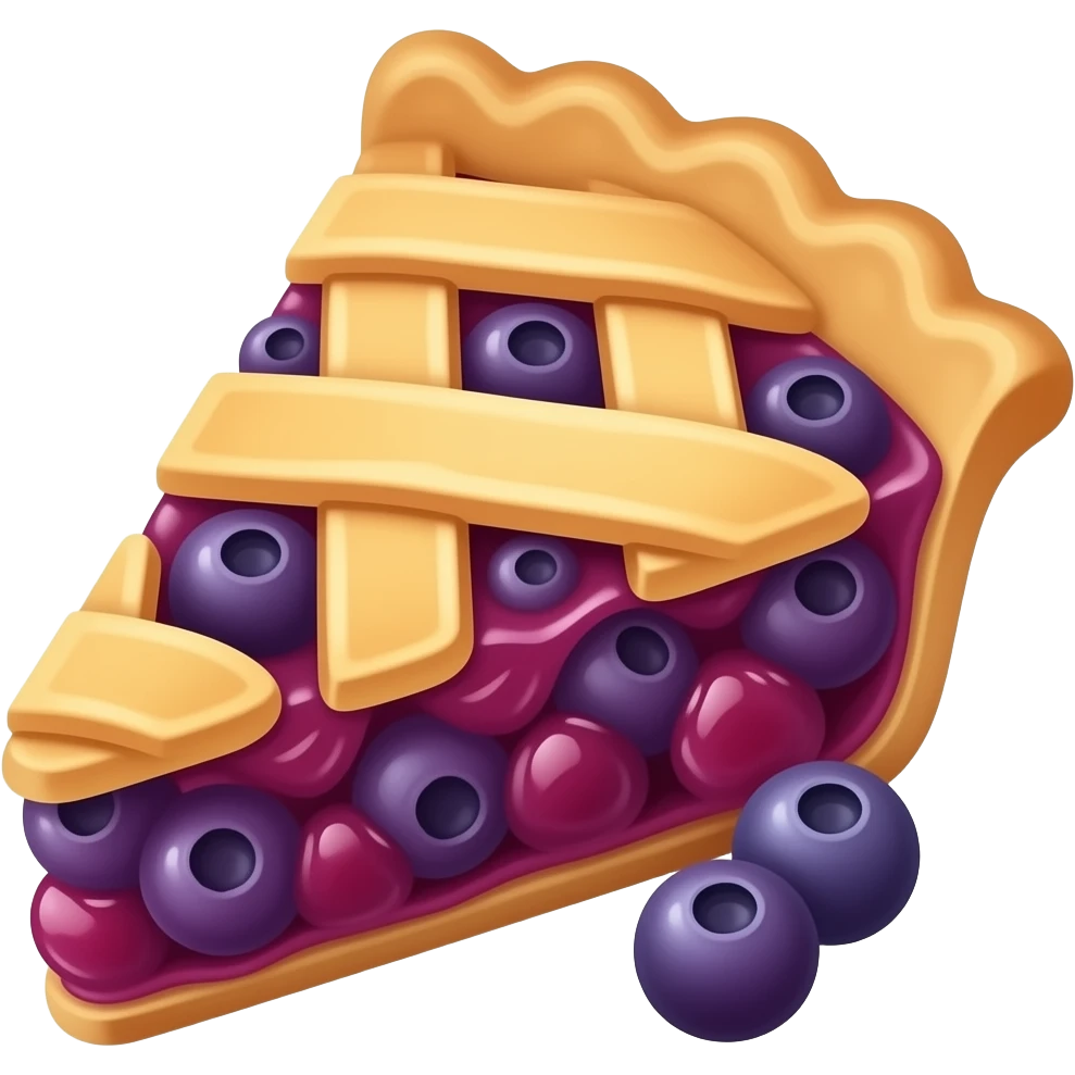пирог ягоды emoji