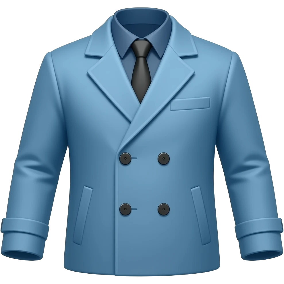 blue coat emoji