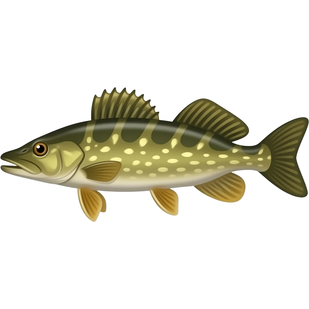 Pike fish emoji