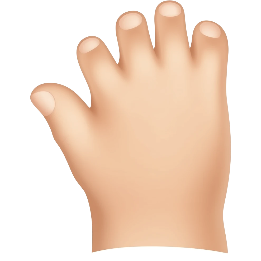 foot emoji